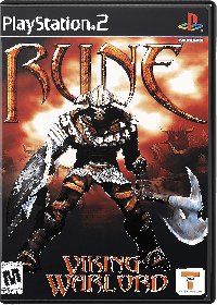 Rune Viking Warlord Playstation 2 US box art